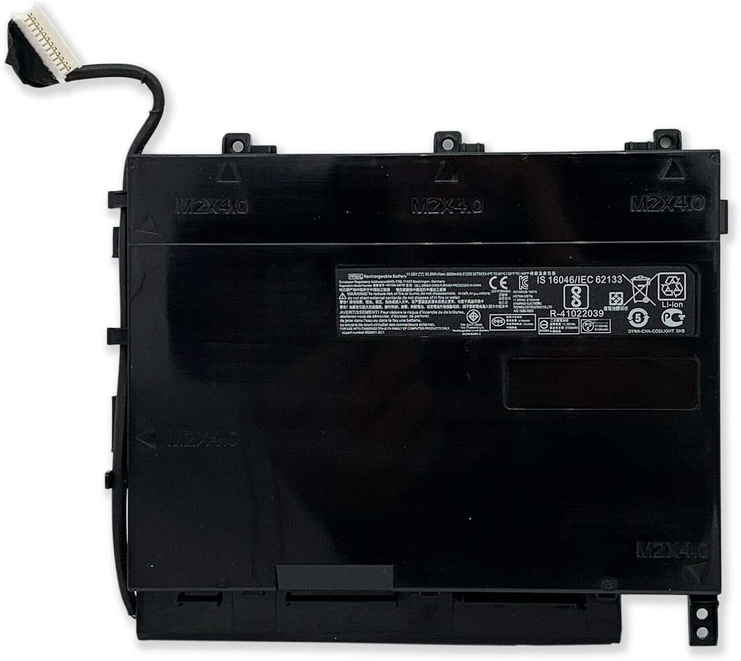 7XINbox 11.55V 95.8Wh 8300mAh PF06XL TPN-Q174 HSTNN-DB7M 853294-850 853294-855 852801-2C1 Laptop Battery compatible with HP Omen 17-w100 17t-w100 17-w110ng 17-w119TX 17-w120TX 17-w205TX 17-w206TX