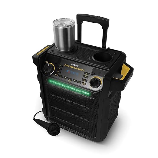 ion explorer outback wireless rechargeable speaker