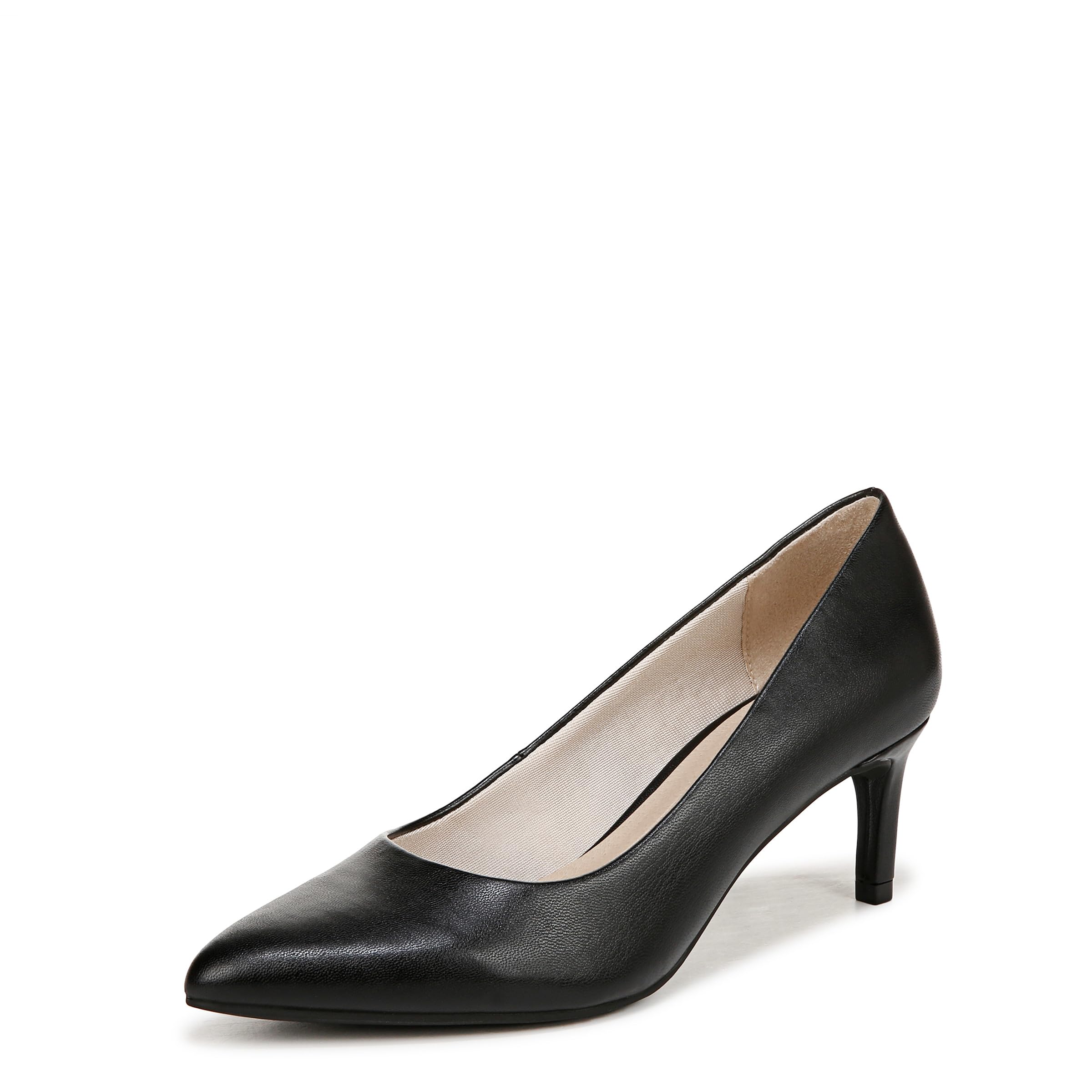 LifeStride Womens Alexis Point Toe Pump Black 12 W