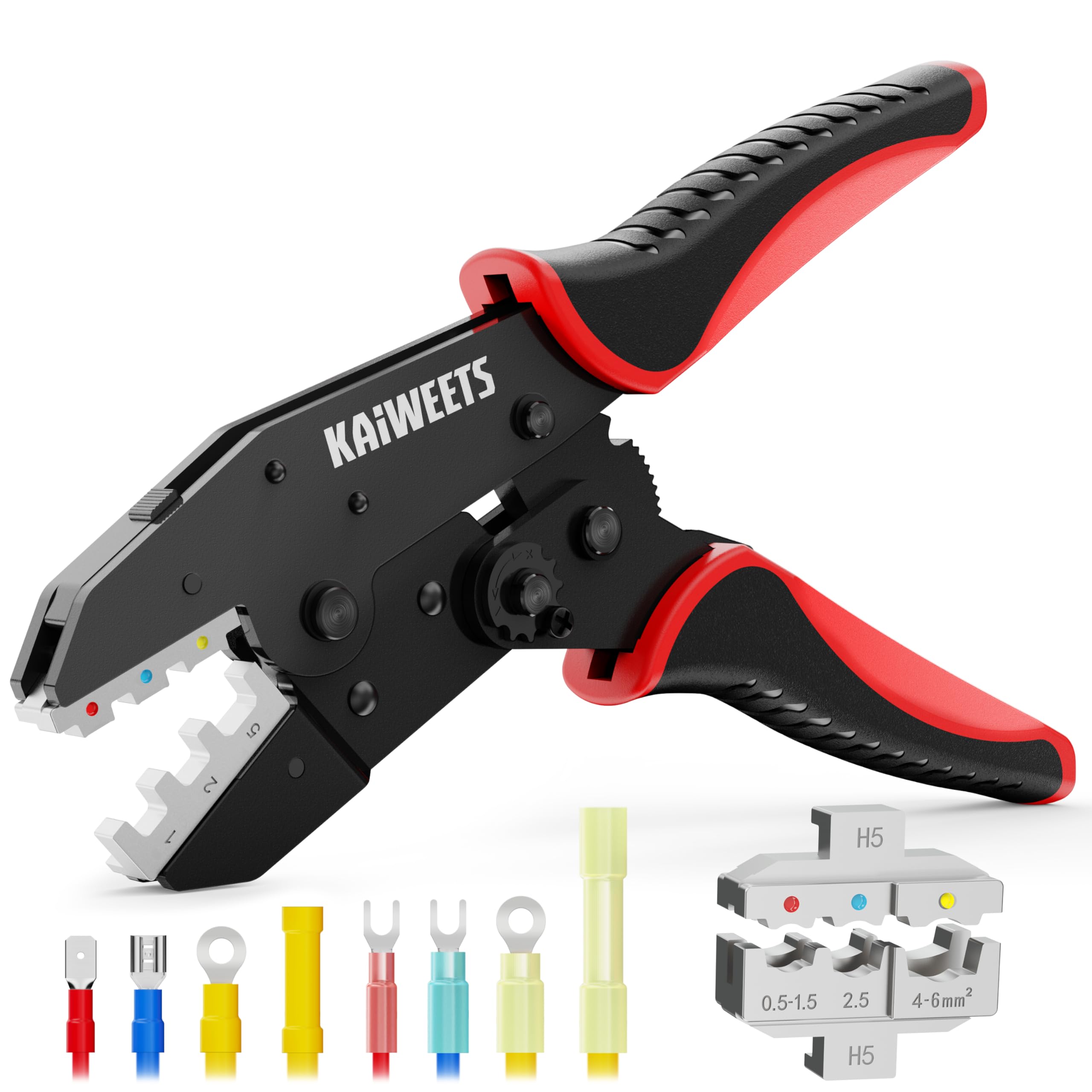 Mua KAIWEETS 2-in-1 Crimping Tool for Heat Shrink and Insulated ...