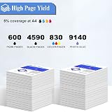 SHUOLEI 580XXL 581XXL Compatible Ink Cartridges for Canon PIXMA TS8350 6-Pack view 3