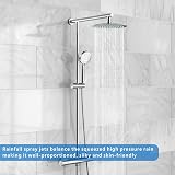 Voolan 8” High Pressure Rain Shower Head 304 Stainless Steel Chrome view 7