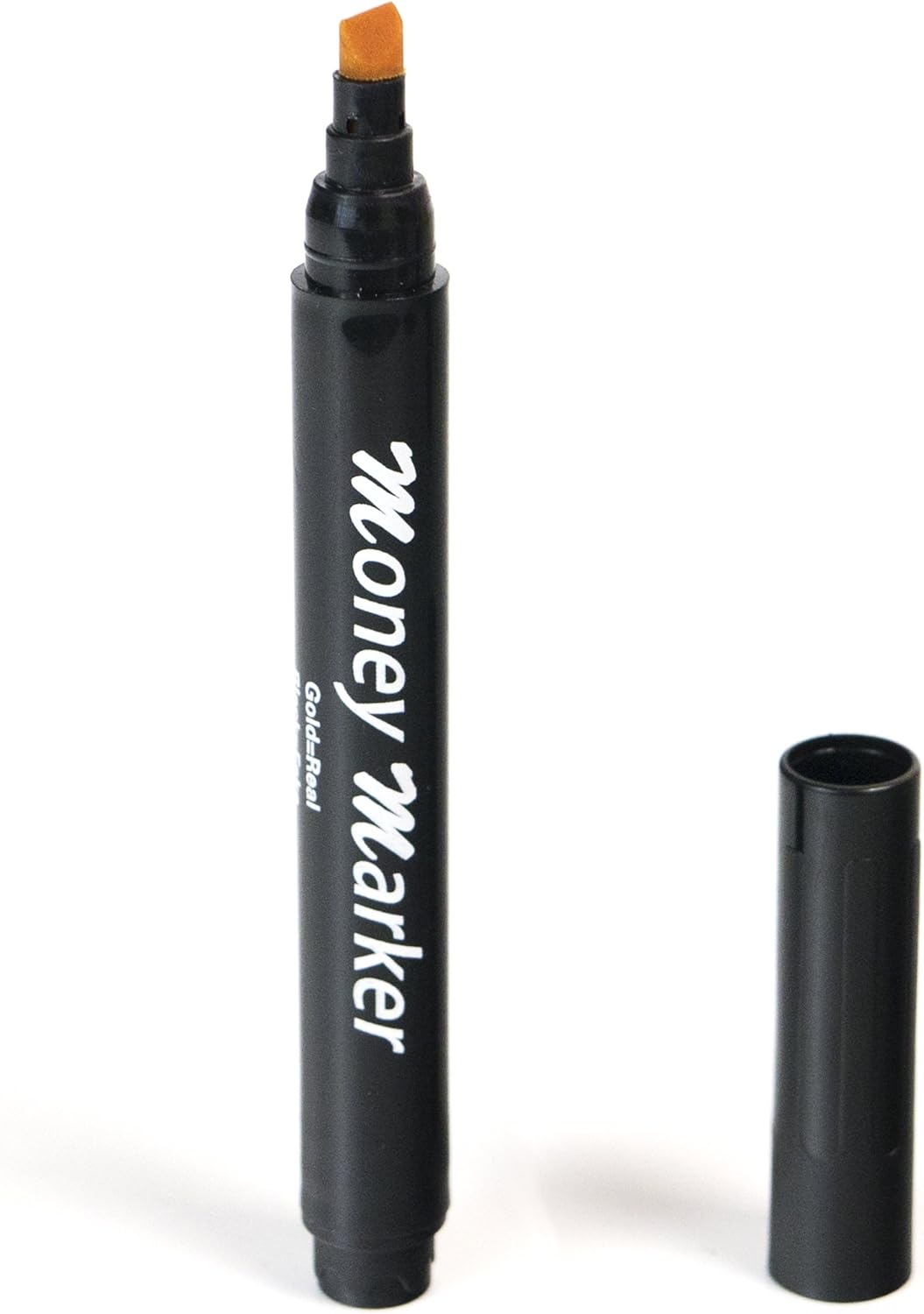 Money Marker (5 Counterfeit Pens) - Counterfeit Bill Detector Pen with Upgraded Chisel Tip - Detect Fake Counterfit Bills, Universal False Currency Pen Detector Pack : Office Products
