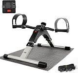 AGM Foldable Mini Pedal Exerciser Compact Under Desk Exercise Bike view 1