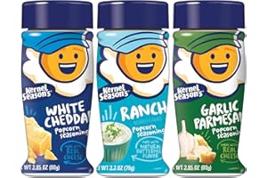 Kernel Season's Popcorn Seasoning Full Size Jars Variety Pack, Retail Sizes (Pack of 3)