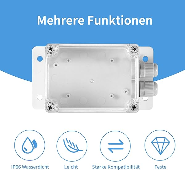 Kesilian Impermeable concreto la renovacin de Cubierta de plstico para Sonoff BsicoRFDualPow Th16 G1 Smart Home