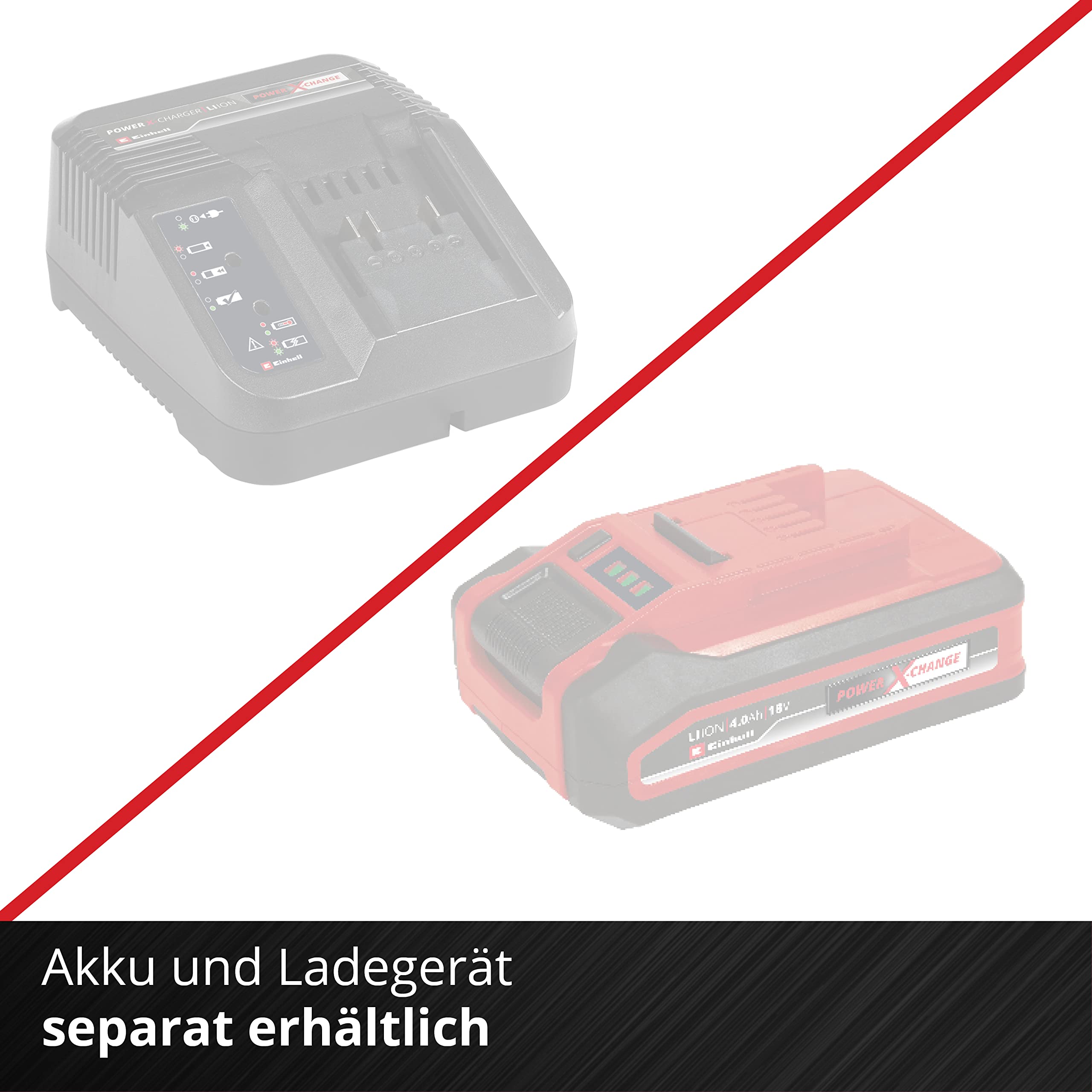 Einhell Akku-Rasentrimmer GE-CT 36/30 Li E - Solo Power X-Change (Lithium Ionen, 2x18 V, 9.000 U/min., elektr. Drehzahlregulierung, Fadenspule mit Tippautomatik, Flowerguard, ohne Akku und Ladegerät) 5