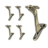 ZAUYX 5 Pack Heavy Duty Hand Rail Bracket Brushed