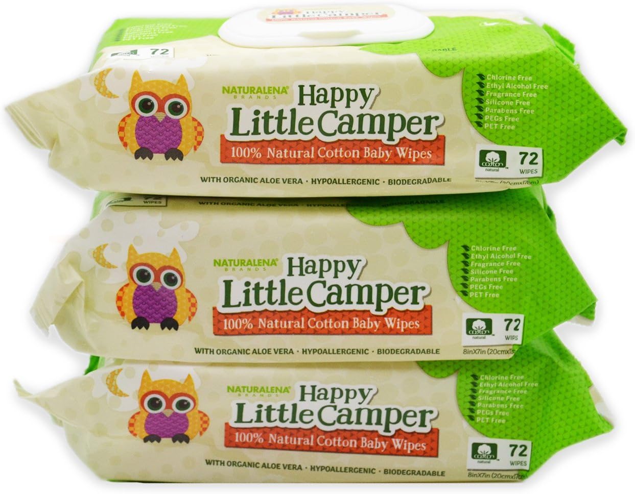 happy little camper wipes