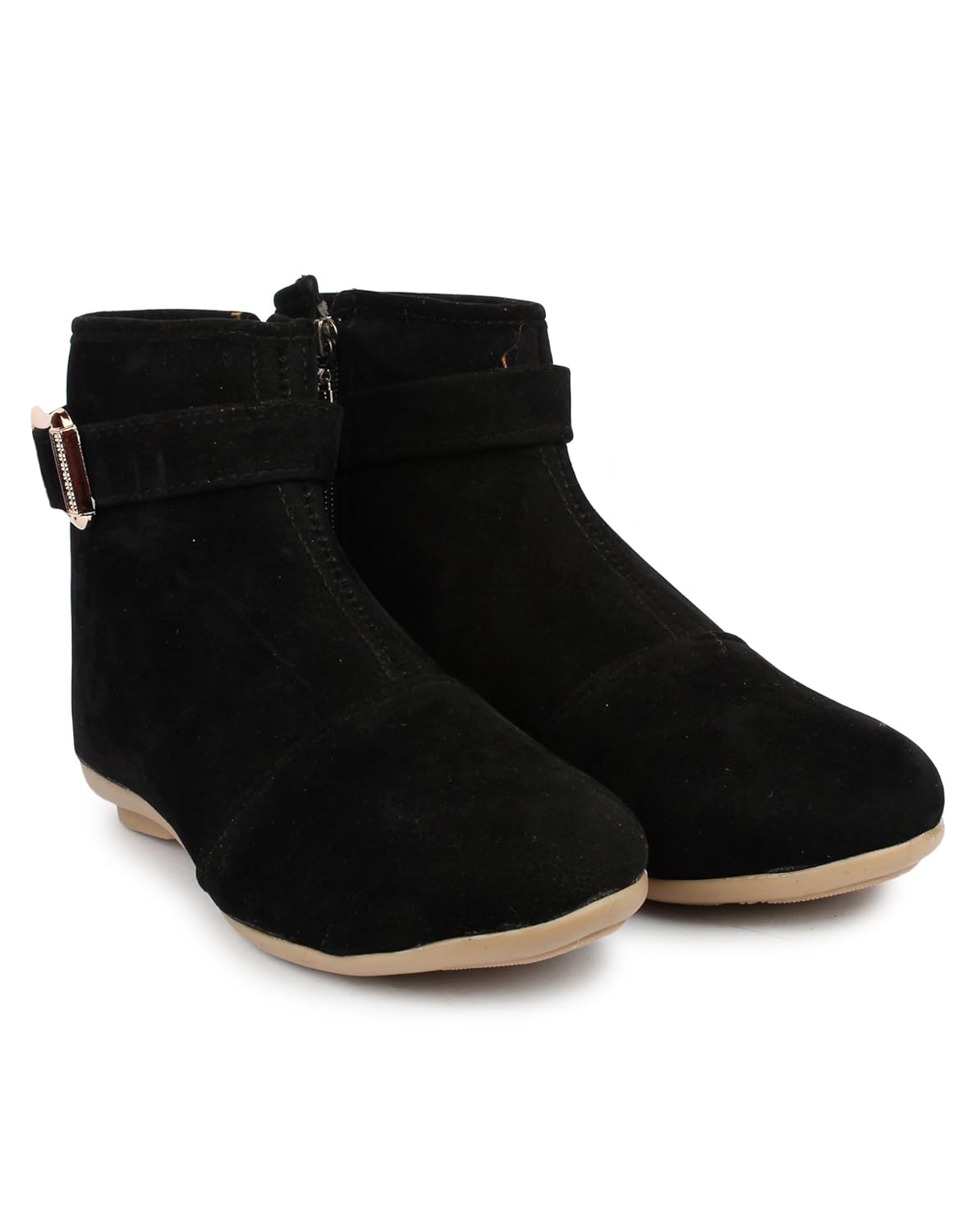 do bhai boot-buckle fashionable, stylish & smart casual boots for women
