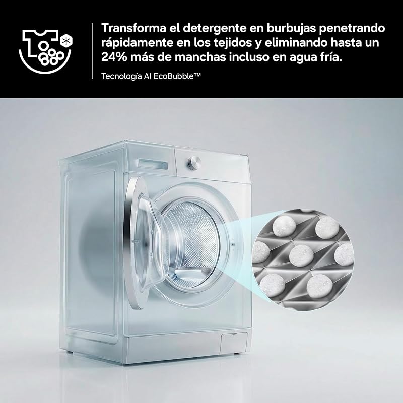 Lavadora Carga Frontal 9Kg Clase A-10% WW90CGC04DTEEC