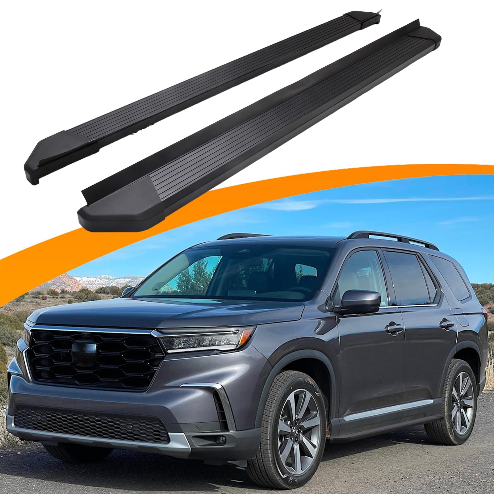 Photo 1 of *See Clerk Notes*
Snailfly Running Boards Fit for 2023-2026 Honda Pilot Aluminum Side Steps 600 LBS Load