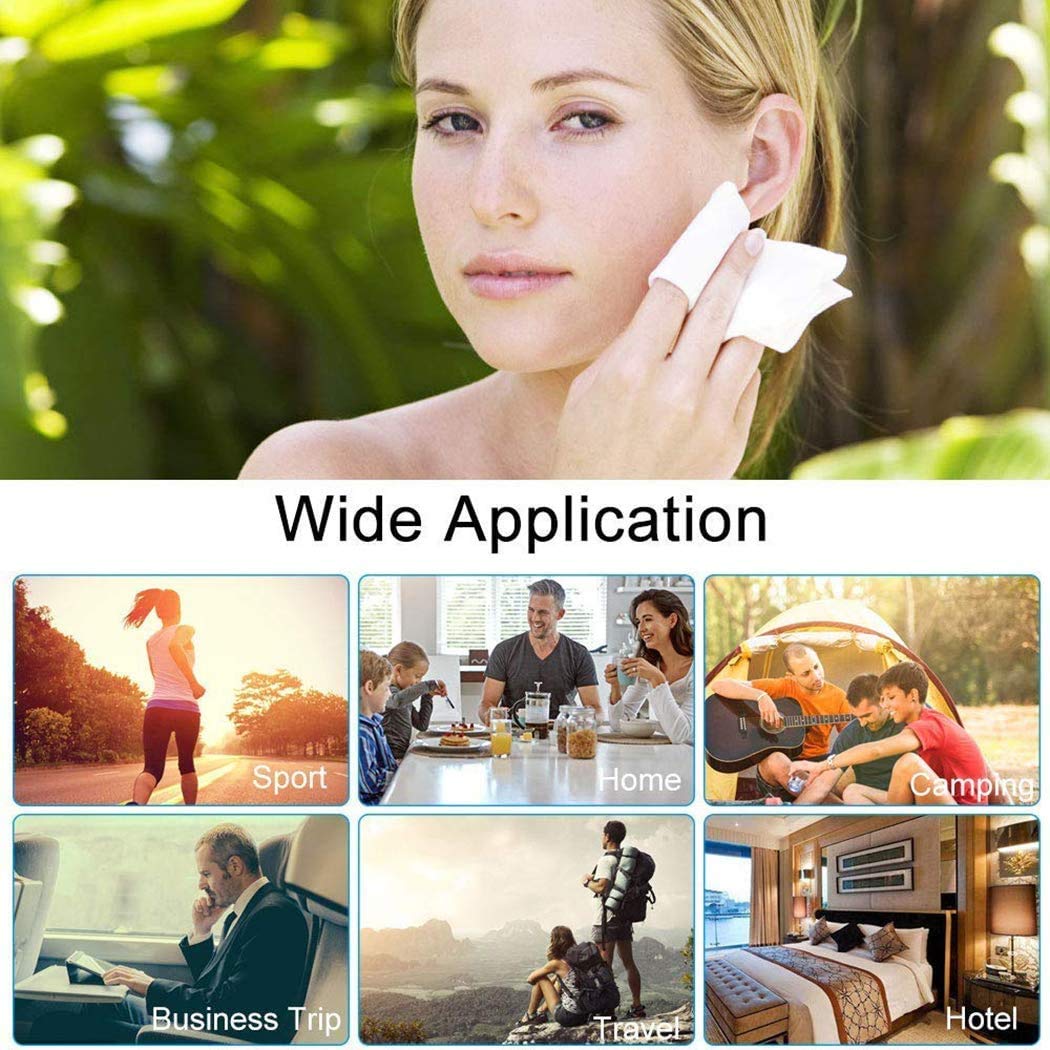 Compressed Towels Tablets, GothicBride Compressed Towels, Coin Towels for Camping, Travel, Home, Bathroom, Beauty Salon (50 Pcs): Beauty