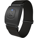 Scosche Rhythm Heart Rate Monitor Armband - Optical Heart Rate Armband Monitor with Dual Band Radio ANT+ and Bluetooth Smart