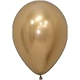 Sempertex Reflex Gold Latex Balloons 11”