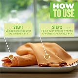 E-Cloth Microfibre Window Cleaner Kit - Streak-Free Glass & Mirrors view 2
