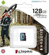 Kingston Canvas Go Plus microSDXC Memory Card 128GB U3 V30 A2 170MB/s UHS-I view 3