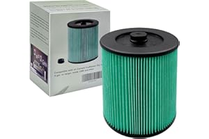 FILLEDWITHLOVE 17912 & 9-17912 HEPA Vacuum Filter Compatible with Filter No.9-17912 fits 5, 6,8,9,12,14,16 and 32 gal vacs or larger made after 1988