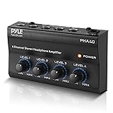 Pyle 4-Channel Portable Stereo Headphone Amplifier