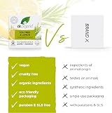 Dr Organic Tea Tree & Lemon Shampoo Bar 75g Clarifying Oily Scalp Plastic Free view 4