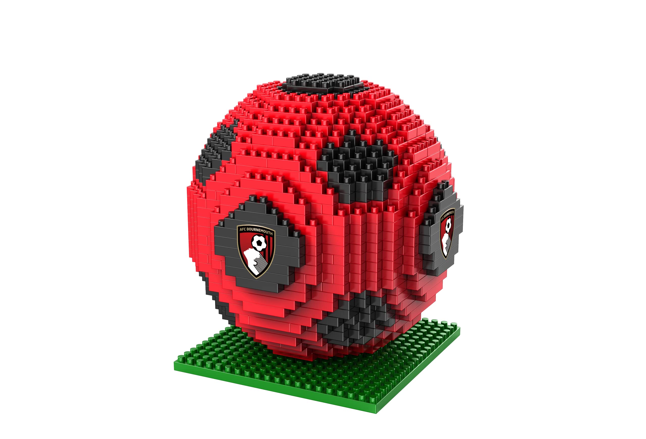 FOCO Officially Licensed AFC Bournemouth BRXLZ 3D Bricks Football Construction Toy Model
