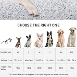 KSIIA Large Dog Bed Washable Calming Crate Mattress 90x60x8cm Grey view 2