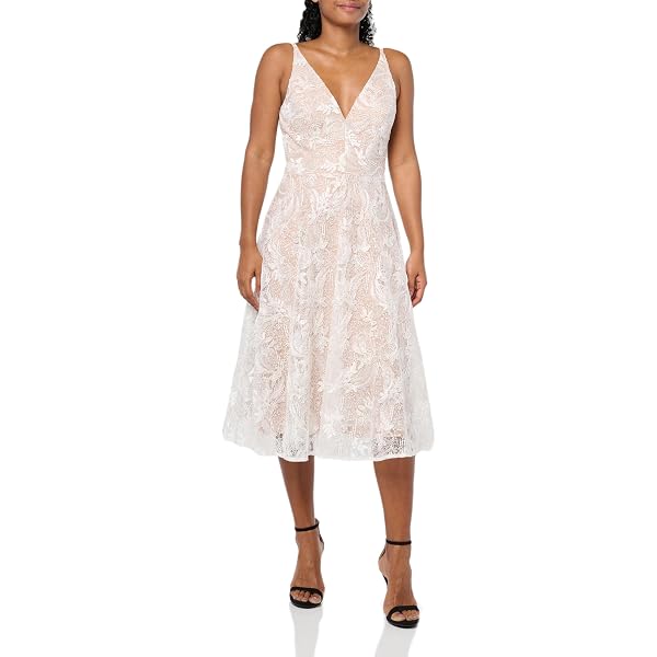 Amazon.com: Sam Edelman Women's Sleeveless Lace Thick Strap Midi Dress Dress,  Petal Pink, 6 : Clothing, Shoes & Jewelry