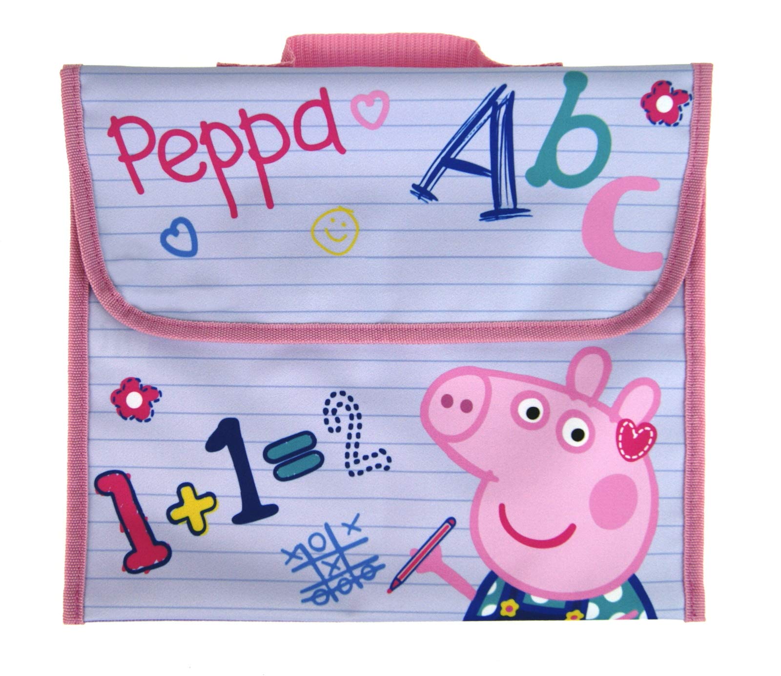 Girls Peppa Pig Primary School Reading Book Bag