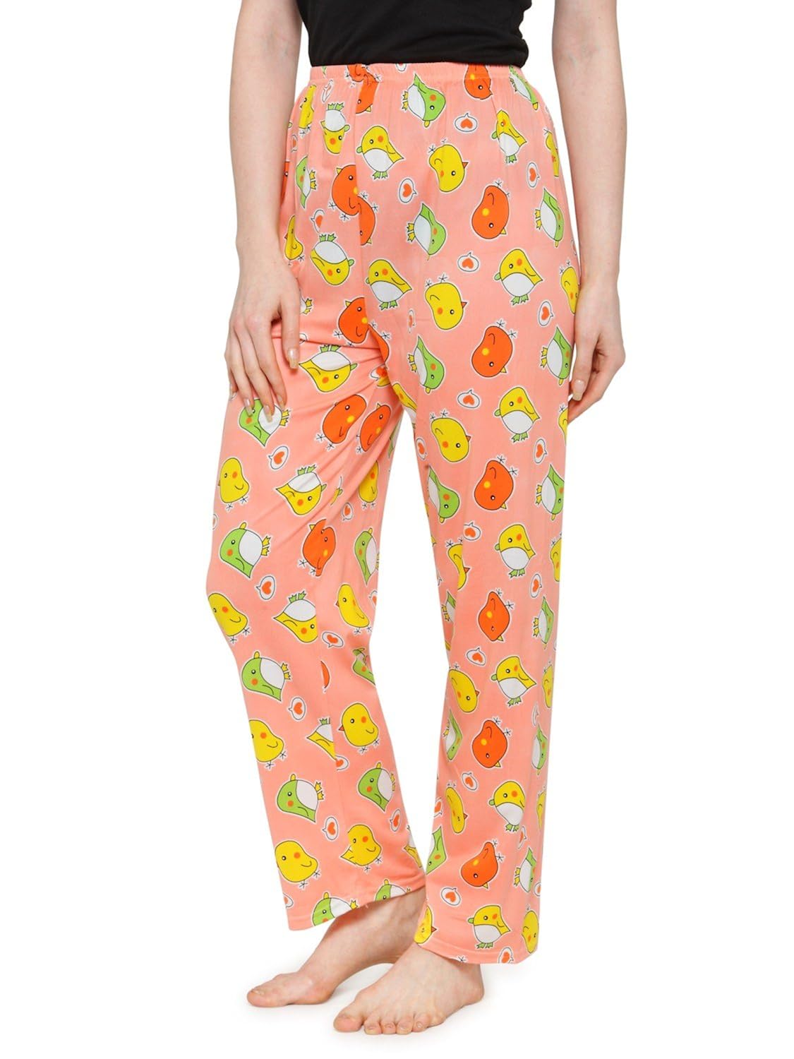 camey women printed cotton long pyajama