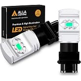 Alla Lighting 3800lm T25 3156 3157 Ice Blue LED Bulbs Xtreme Super Bright 3457 3056 4114 3157 LED Bulb ETI 56-SMD 8000K LED 3157 Bulb for Cars Trucks SUVs Turn Signal Daytime Running DRL Lights (2pc)