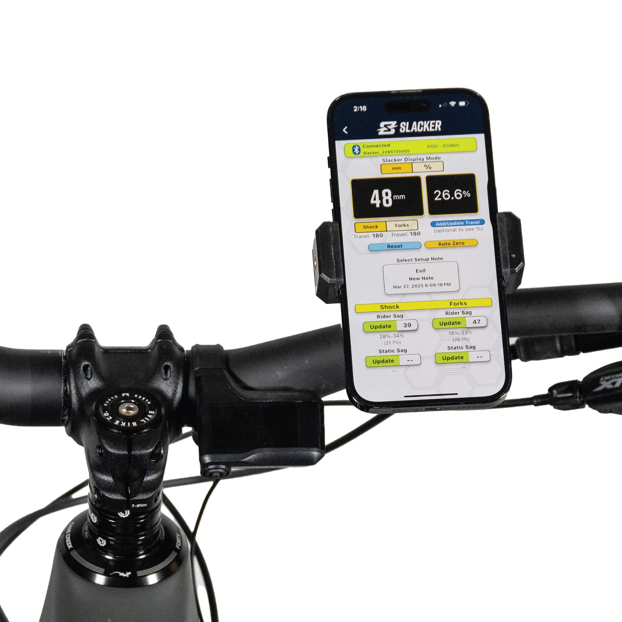 Slacker V4 Smartphone Bar Mount for Virtual Remote App