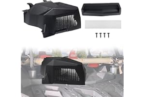 CUSAUTV Air Intake Noise Reduction Kit for X3, Upgrade UTV Air Clutch Intake Relocation Compatible with Can-Am Maverick X3 MAX Turbo R RR 2017-2025 Accessories