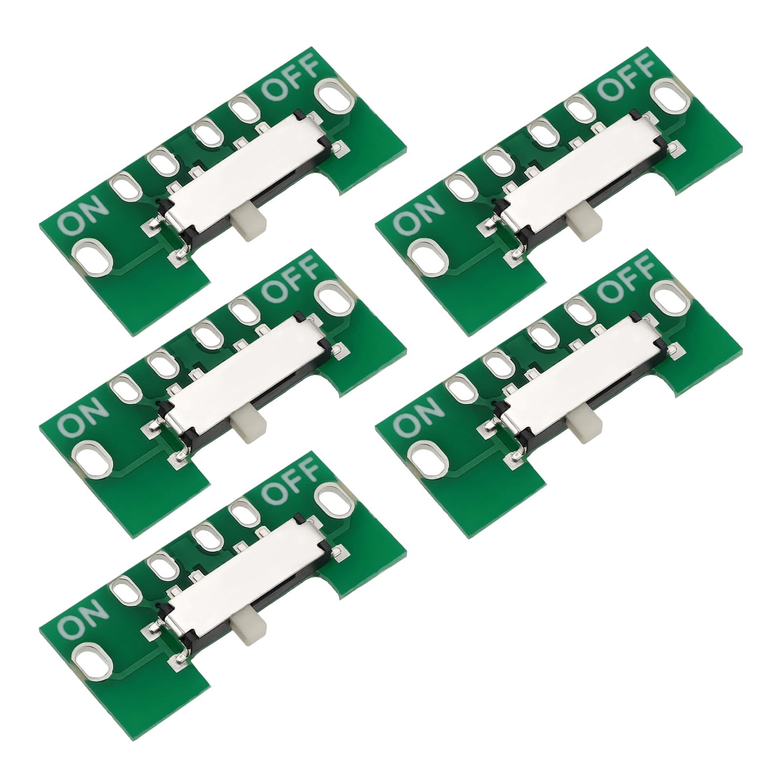 Create idea 5Pcs Game Console Power Switch Repair Replacement Repair Part Compatible with GBA Compatible with Gameboy Advance AGB-001