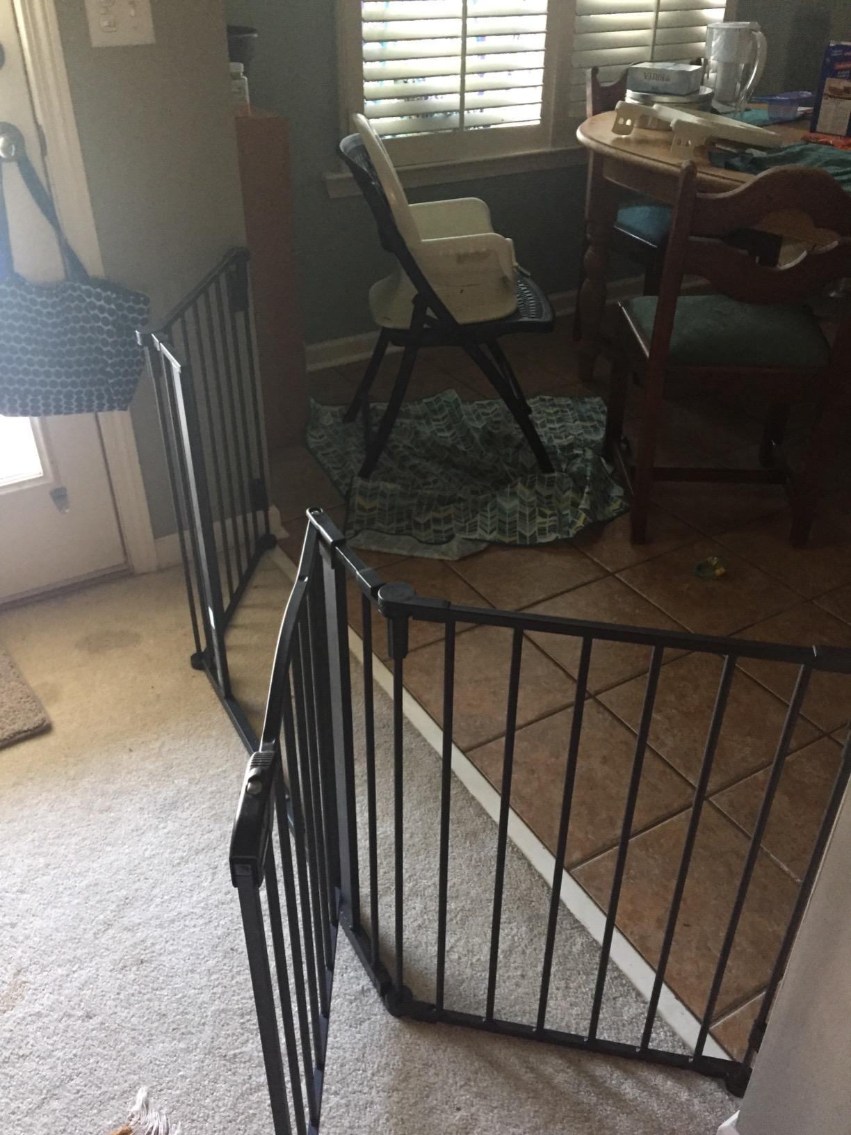 12/mo Finance Regalo Deluxe Home Accents Widespan Safety Gate, 74.5