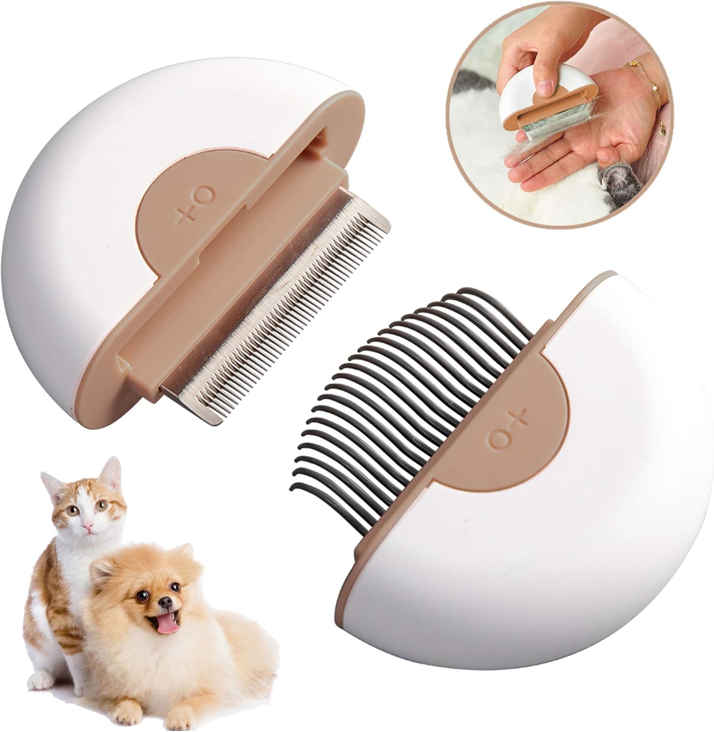kitten hair brush