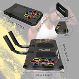 Suewidfay Push Up Board 24 in 1 with Automatic Count Black-1 view 3