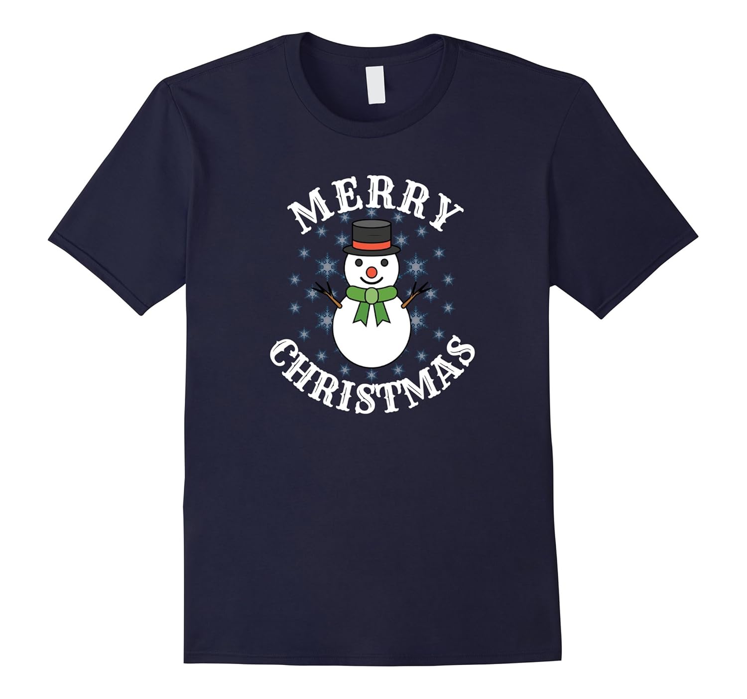 Merry Christmas Snowman Matching Family Christmas Shirt-Rose