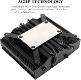 Thermalright AXP90-X47 Black Low Profile CPU Cooler 47mm ITX AM4 AM5 LGA1700 view 2