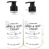 Trader Joe's Midsummer Nights Cream Hand & Body Lotion with Moroccan Argan Oil, Pack of 2
