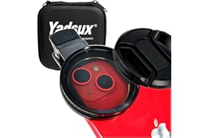 YADSUX Square Phone Lens Port Design, 52mm Clip-on CPL Phone Camera Lens Filter, CPL Filter for iPhone 15 14 13 12 11 X Plus (CPL Filter)