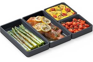 Prepd Cheat Sheets, The Original Modular Sheet Pan Dividers, Premium Bakeware, Non Stick Silicone, Sheet Pan Cooking Reimagin