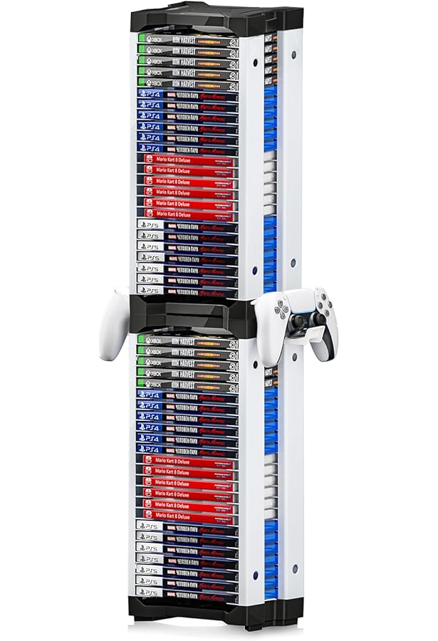 Amazon.com: Nargos Video Game Storage Tower, Universal Organizer Amazon.com: Nargos Video Game Storage Tower, Universal Organizer