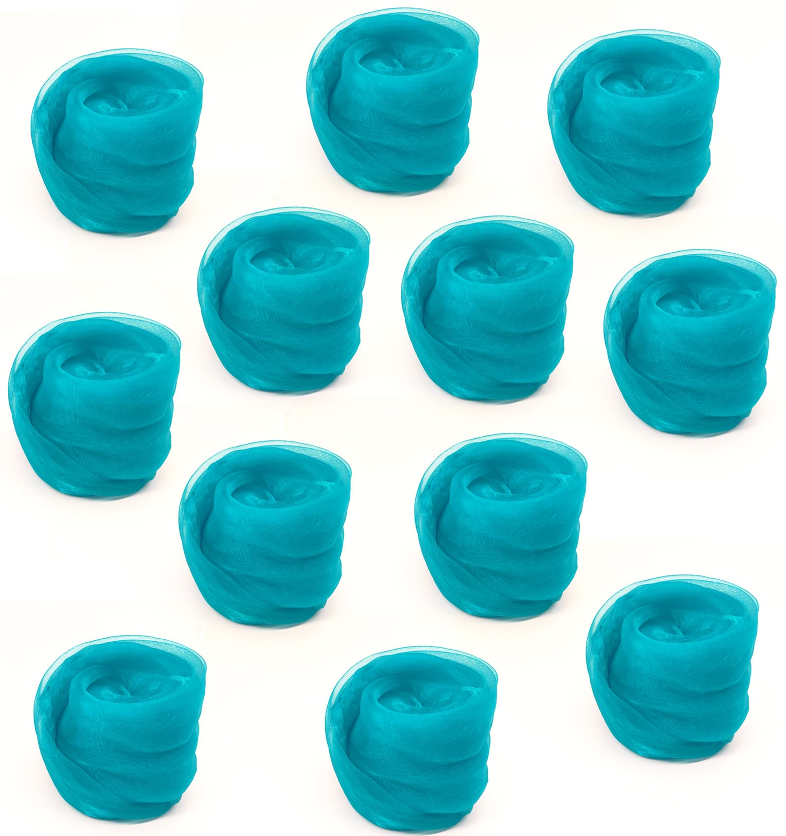 Dance Scarves 12 Pcs Juggling Scarves for Kids Play Silk Scarve for ...