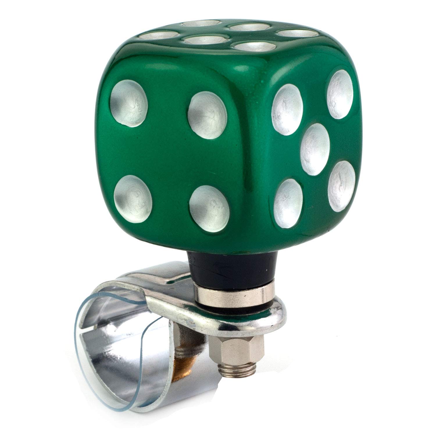 Thruifo Steering Wheel Knob Suicide Spinner, Dice Shape Car Power Handle Grip Knobs Thruifo Steering Wheel Knob Suicide Spinner, Dice Shape Car Power Handle Grip Knobs