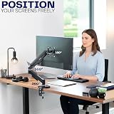 VIVO STAND-V001O Single Monitor Stand Black 17-32 inch VESA 75x75 100x100 view 4