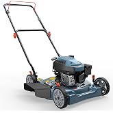 SENIX 20 Inch 144cc Push Lawn Mower Gas 4 Stroke Push Mower 5-Position
