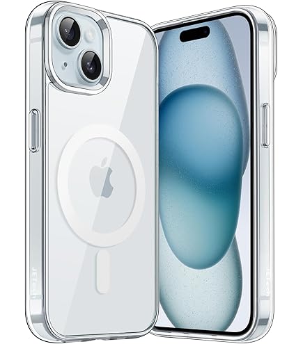 Apple iPhone 15 128GB + ケース JETech Case for iPhone 15 6.1-Inch, Non-Yellowing Shockproof Phone
