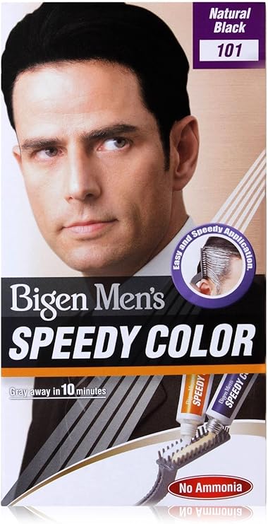 Bigen men's speedy hair color 103 dark brown: buy bigen men's speedy Amazon.com: Bigen Men's Speedy Color (Natural Black, 101, 150g