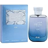 RASASI Hawas Ice for Men Eau de Parfum, 100ml(3.38 Oz), Premium Arabian Fragrance