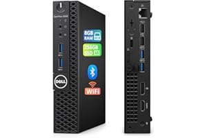 Dell Optiplex 3050 Mini Desktop | Windows 11 Pro | Intel Core i7-7700T | 8GB DDR4 RAM | 256GB SSD | Keyboard & Mouse | USB Wi